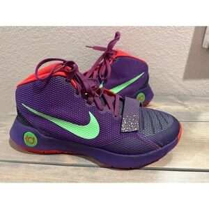 Nike KD Trey 5 III Basketball Shoes Purple Green Red Mens 10.5